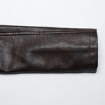 Rowena Cropped Jacket (Brown) - PunkRave