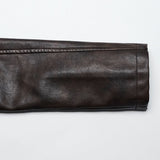 Rowena Cropped Jacket (Brown) - PunkRave