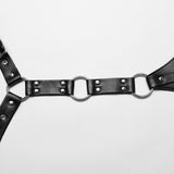 Macabre Majesty PU Harness - PunkRave
