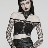 Macabre Majesty PU Harness - PunkRave