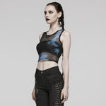 Nexus Mesh Tank Top (Pacific) - PunkRave