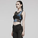Nexus Mesh Tank Top (Pacific) - PunkRave