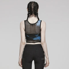 Nexus Mesh Tank Top (Pacific) - PunkRave