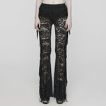 Dorian Flared Leggings (Plague Doctor) - PunkRave