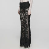 Dorian Flared Leggings (Plague Doctor) - PunkRave