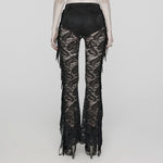 Dorian Flared Leggings (Plague Doctor) - PunkRave