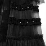 Chroma Tiered Skirt (Dead Eye) - PunkRave
