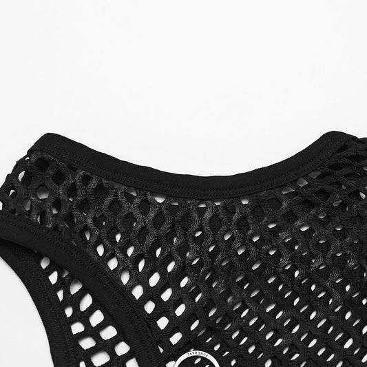 Nexus Mesh Tank Top (Gloom) - PunkRave