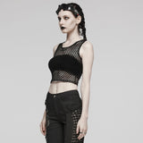 Nexus Mesh Tank Top (Gloom) - PunkRave