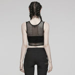 Nexus Mesh Tank Top (Gloom) - PunkRave