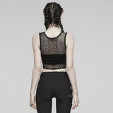 Nexus Mesh Tank Top (Gloom) - PunkRave