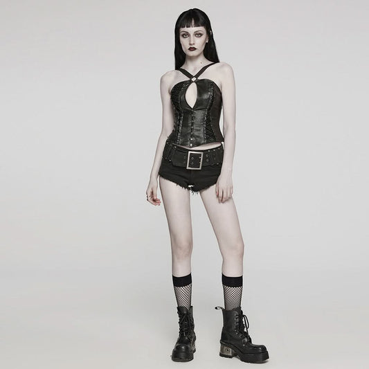 Netherrealm Halterneck Top - PunkRave