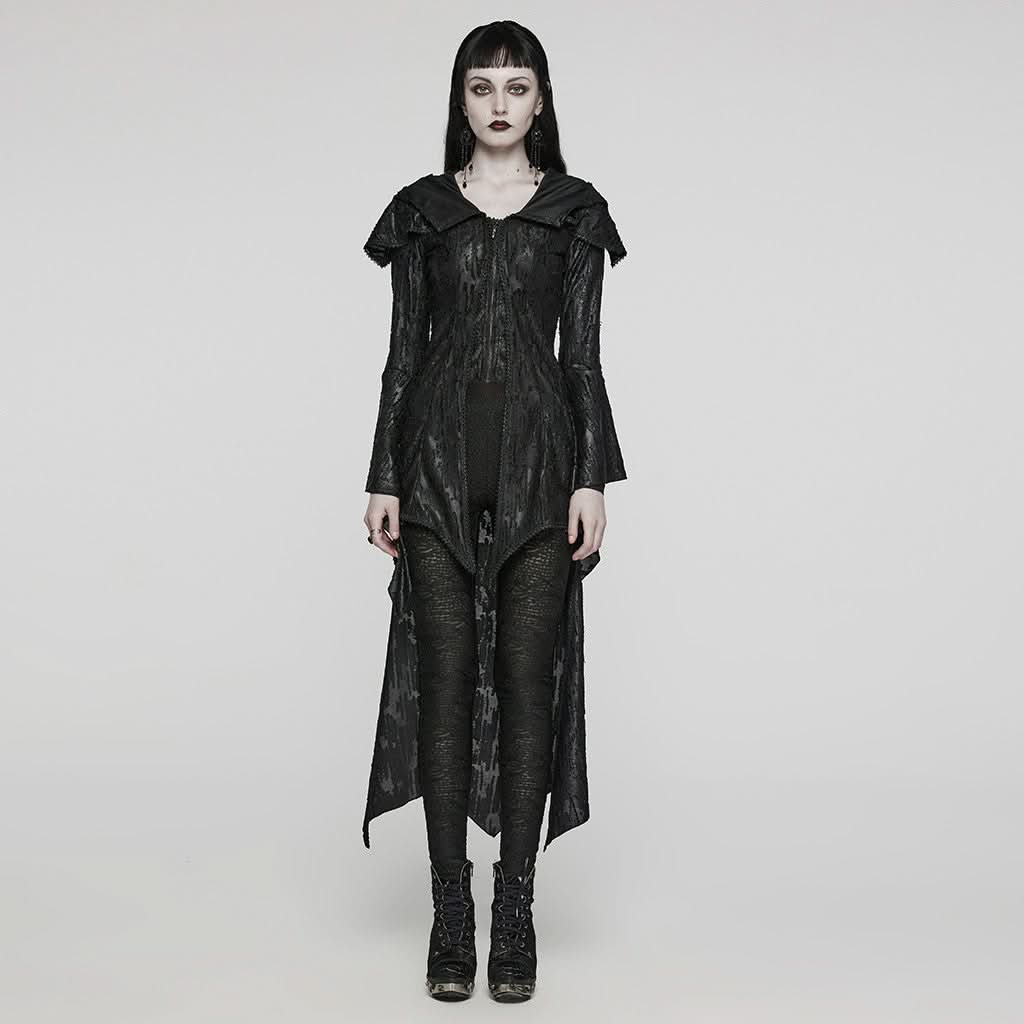 Xenomorph Zip-Up Jacket (Black) - PunkRave