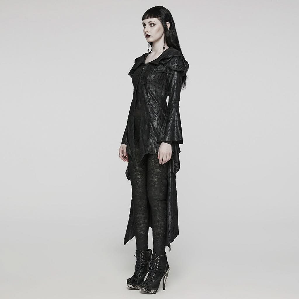 Xenomorph Zip-Up Jacket (Black) - PunkRave