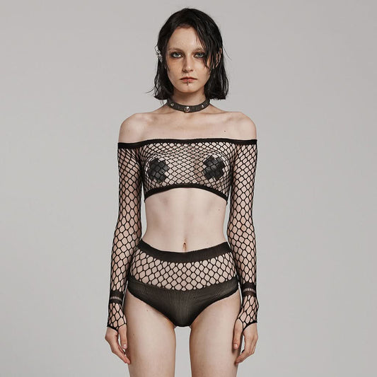 Anomie Fishnet Two Piece - PunkRave
