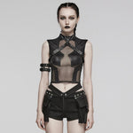 Calliope Mesh Top - PunkRave