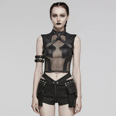 Calliope Mesh Top - PunkRave