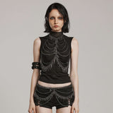 Heaven's Fall Chain Body Harness - PunkRave