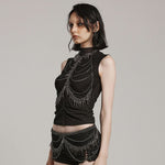 Heaven's Fall Chain Body Harness - PunkRave