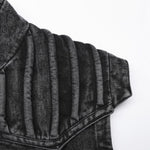 Necropolis Denim Vest - PunkRave