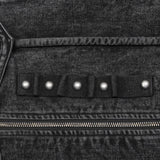 Necropolis Denim Vest - PunkRave