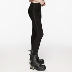 Shadowline Ruched Leggings - PunkRave