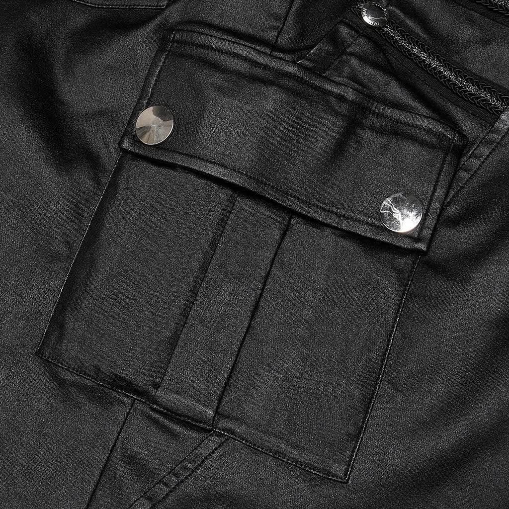 Noir Nexus Pencil Skirt - PunkRave