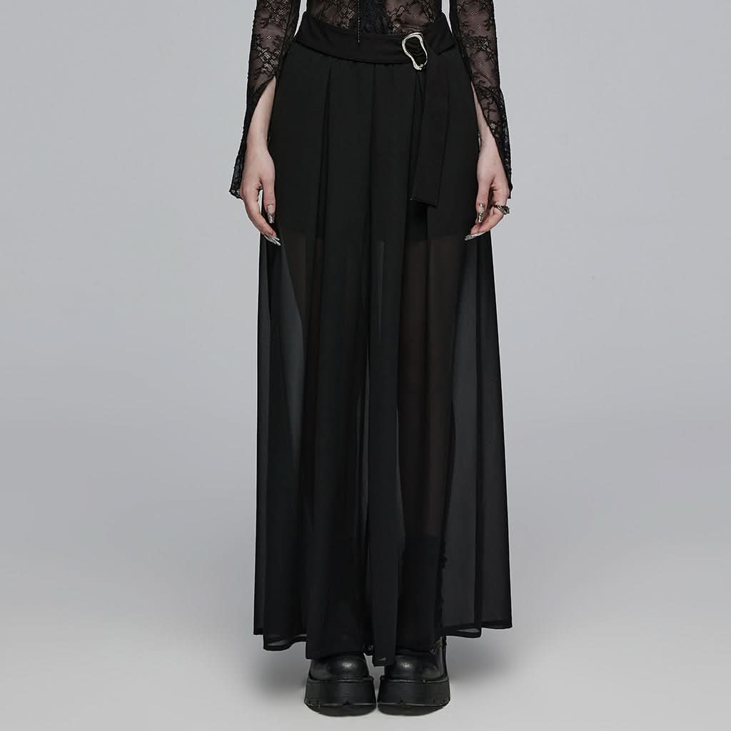 Artisanal Breeze Palazzo Pants - PunkRave