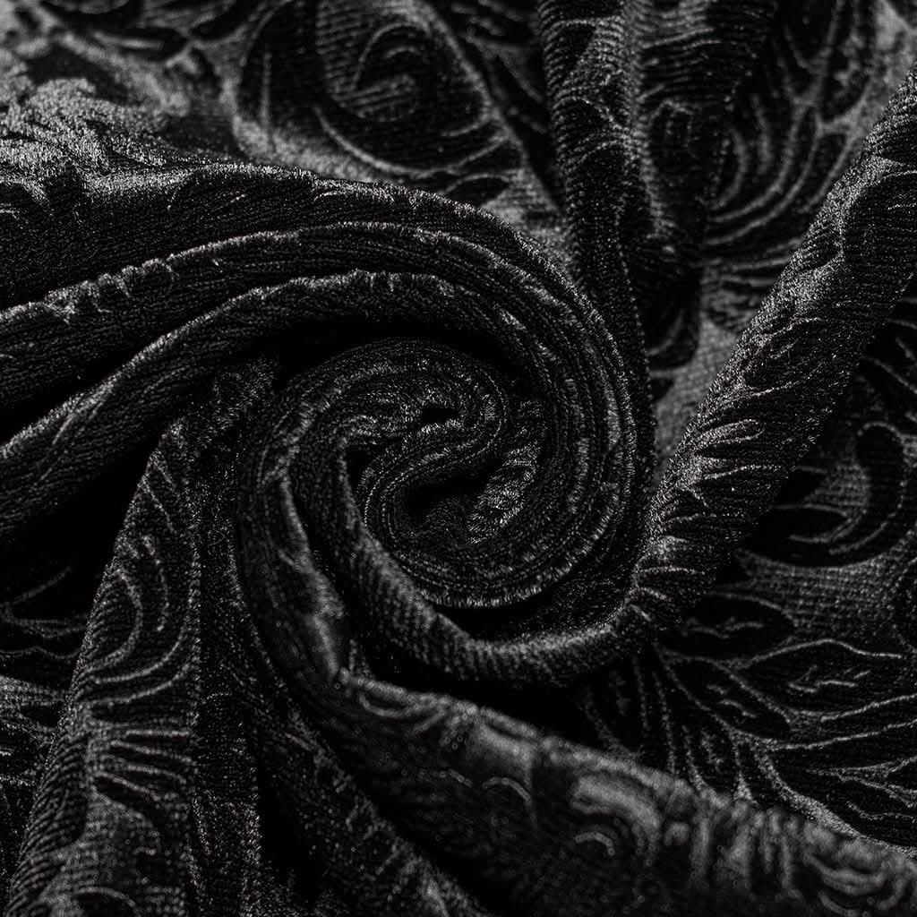 Velvet Shadow Flared Pants - PunkRave