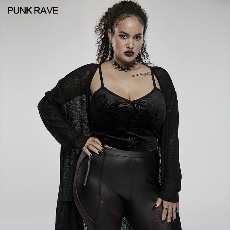 Eternal Funeral Printed Crop Top - PunkRave