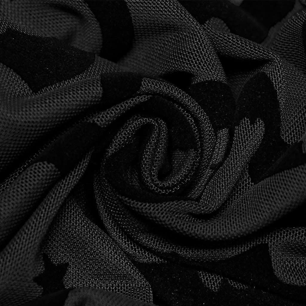Darkwing Mesh Turtleneck - PunkRave