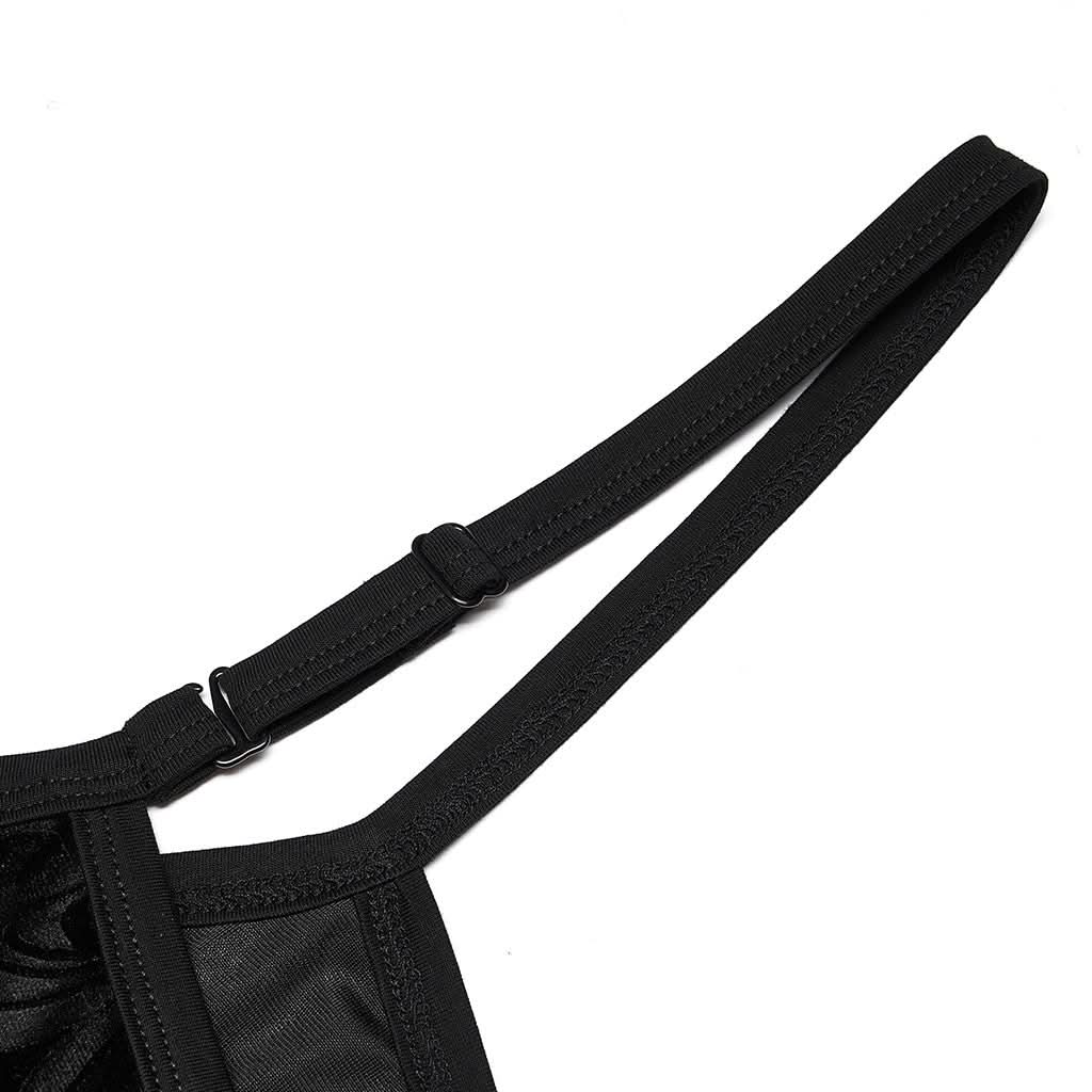 Darkwing Mesh Turtleneck - PunkRave