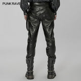Urban Rebel PU Leather Pants - PunkRave