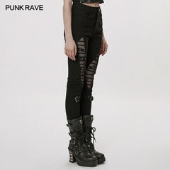 Eclipse Edge Hollow-out Pants - PunkRave