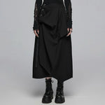 Grunge Garb Maxi Skirt - PunkRave