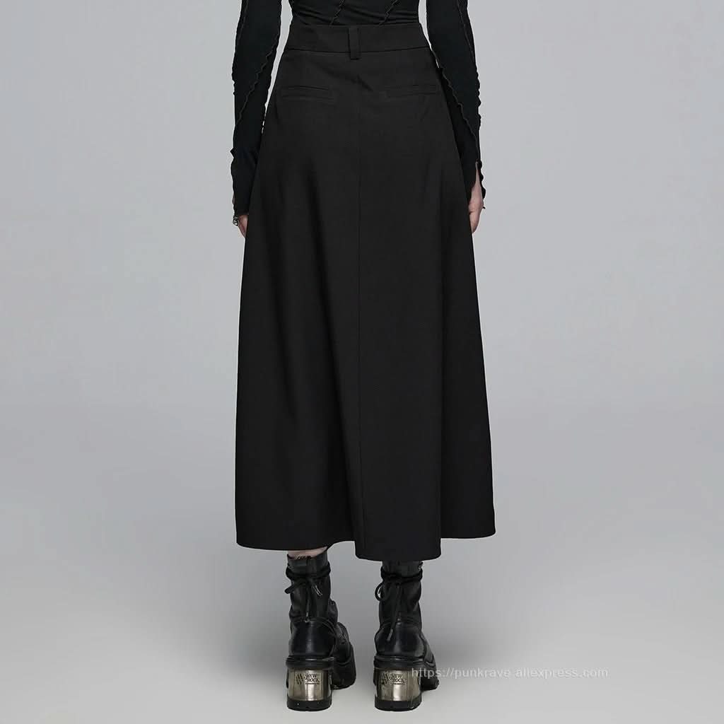 Grunge Garb Maxi Skirt - PunkRave