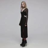 Ephemeral Echo - Slit Dress - PunkRave