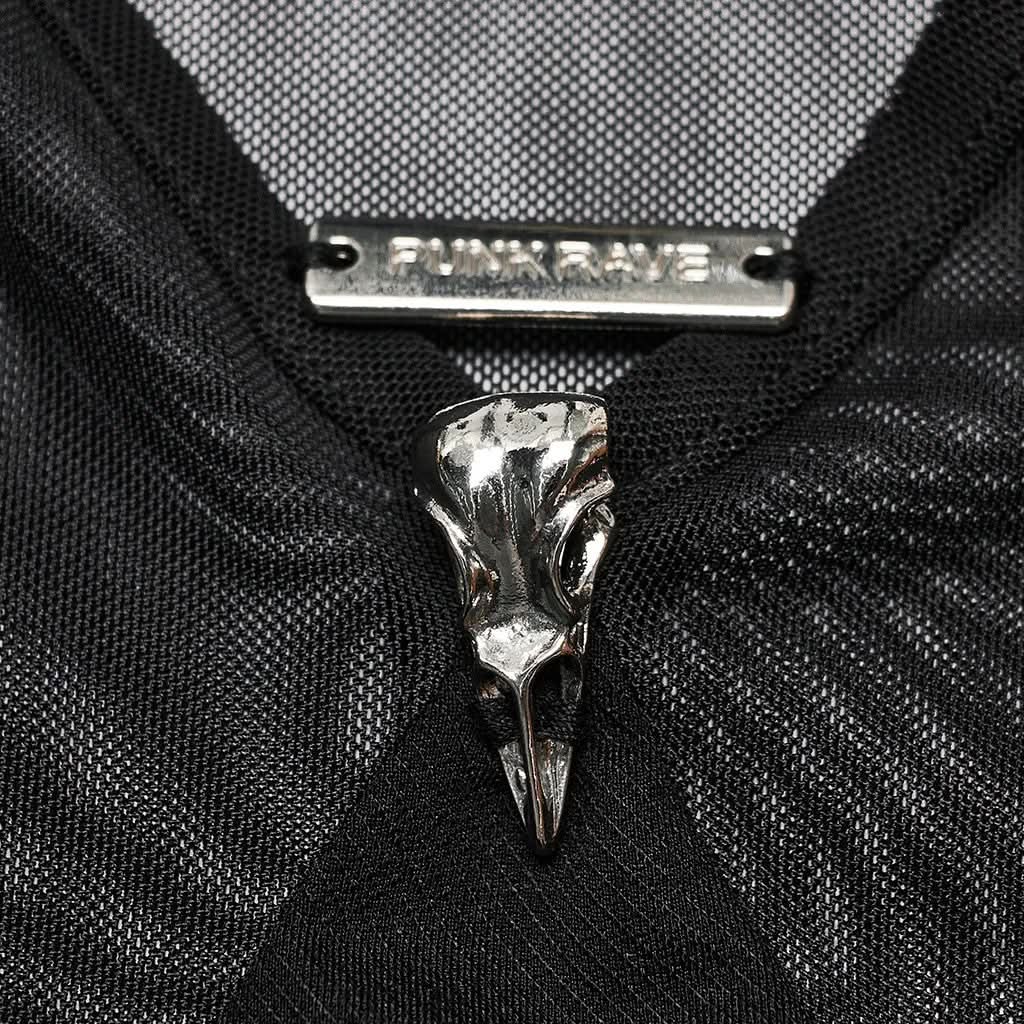 Ephemeral Echo - Slit Dress - PunkRave