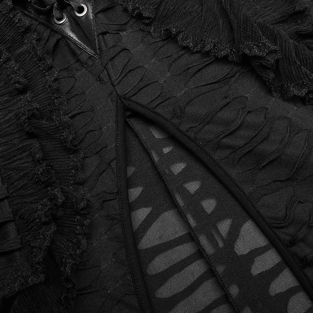 Undead Urban Maxi Skirt - PunkRave