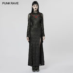 Shadowed Arachnid Maxi Dress - PunkRave