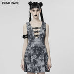 Industrial Chic Mini Dress - PunkRave