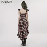 Rebel Chic Plaid Dress - PunkRave