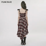 Rebel Chic Plaid Dress - PunkRave