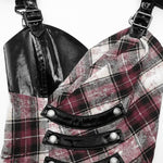 Rebel Chic Plaid Dress - PunkRave