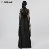 Gothic Majesty Maxi Dress - PunkRave