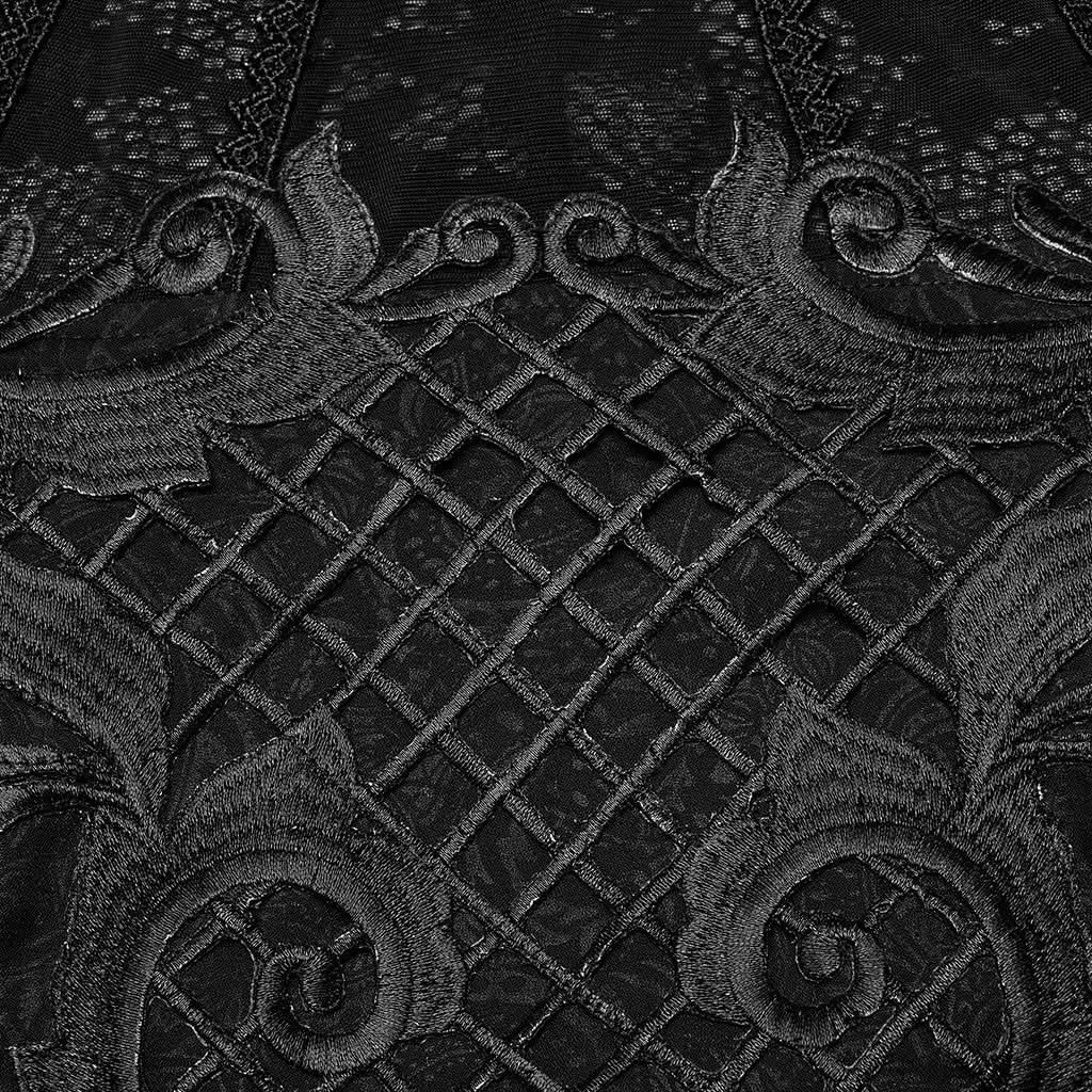 Gothic Majesty Maxi Dress - PunkRave