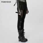 Poison Girl Mesh Spliced Pants - PunkRave