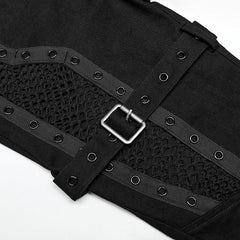 Poison Girl Mesh Spliced Pants - PunkRave