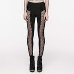 Celestial Summer Hollow-Out Leggings - PunkRave