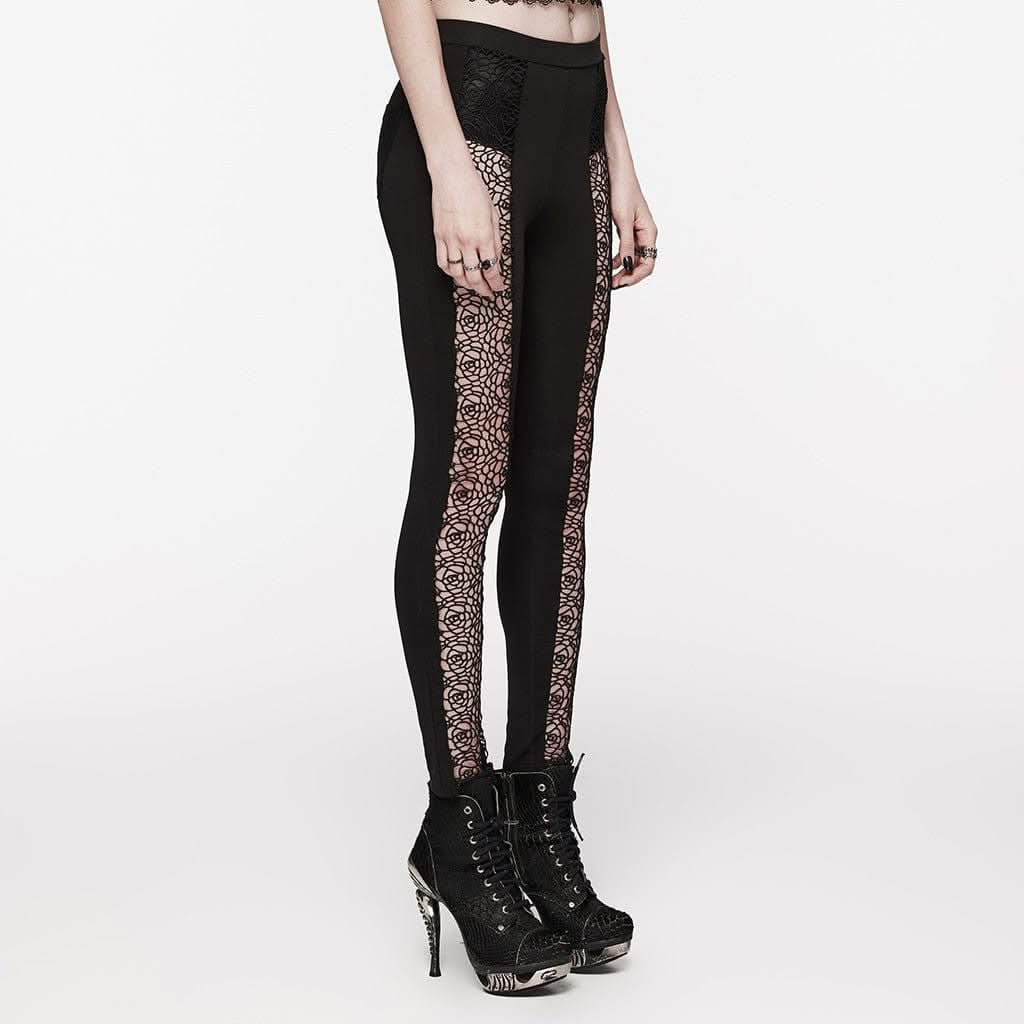 Celestial Summer Hollow-Out Leggings - PunkRave